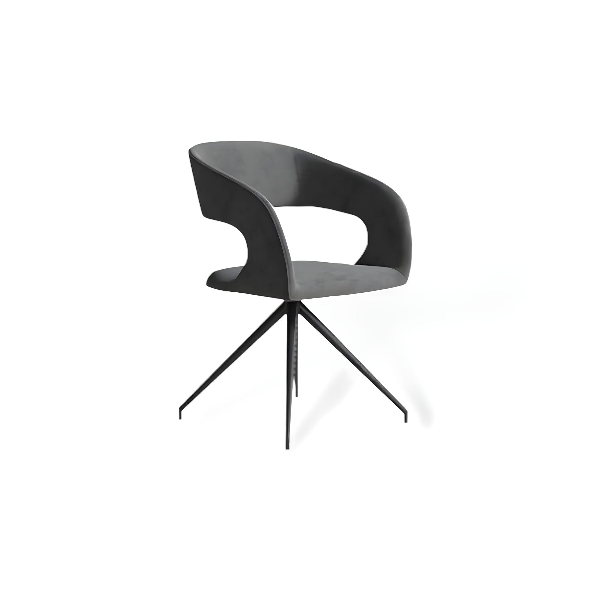 Violette Chair Chair Charcoal Grey 