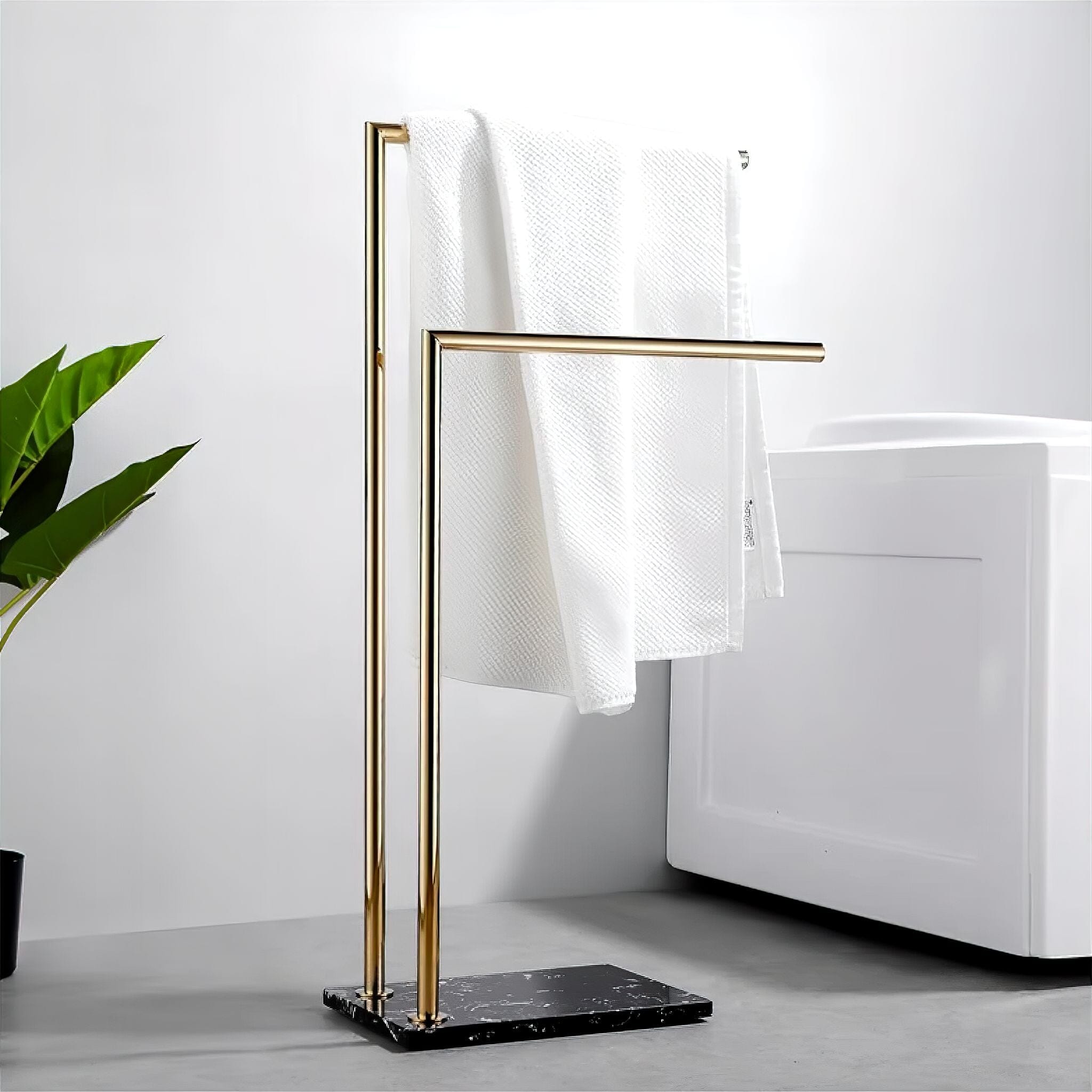 Vivian Towel Rack Towel Rack Gold 