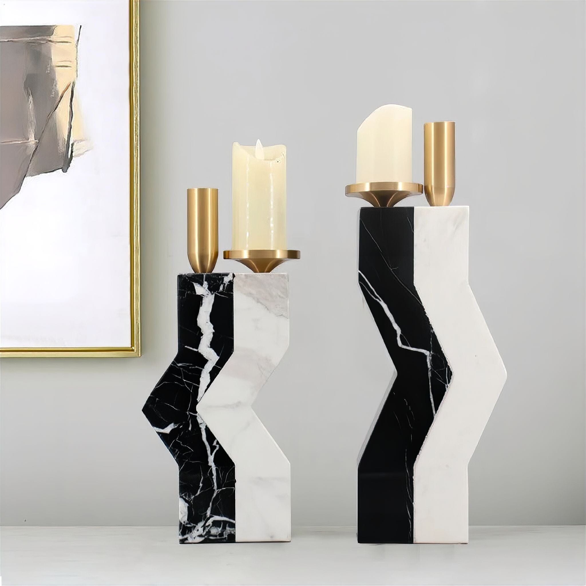 Volakos Marble Candle Holder 